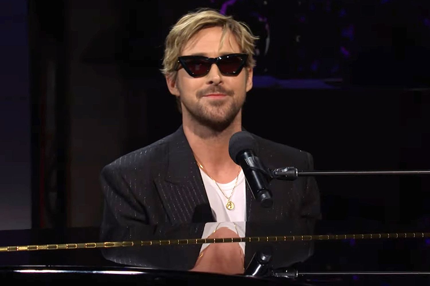 Ryan Gosling from the SNL opening monologue