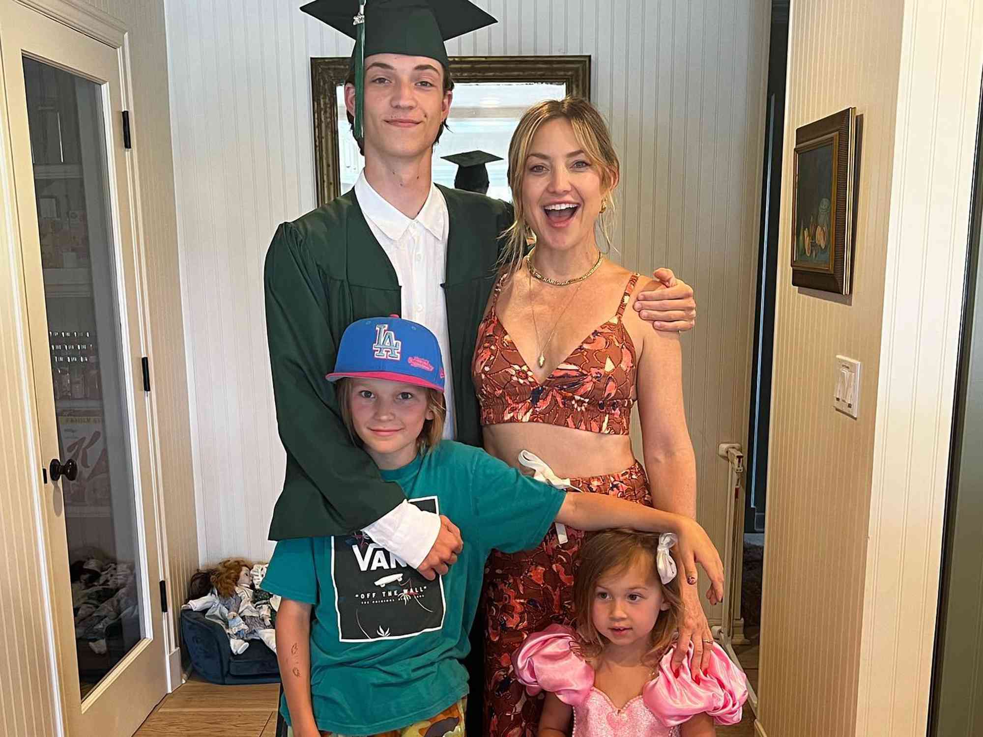 Kate Hudson and her kids