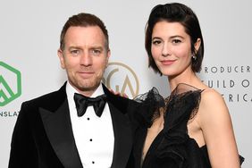 Ewan McGregor and Mary Elizabeth Winstead attend The 33rd Producers Guild Awards Supported By GreenSlate at Fairmont Century Plaza on March 19, 2022 in Los Angeles, California