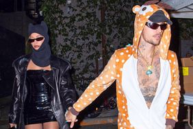 Justin Bieber and Hailey Bieber Step Out in Quirky Halloween Style.