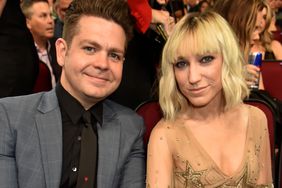 Jack Osbourne (L) and Aree Gearhart attend the 2019 American Music Awards at Microsoft Theater on November 24, 2019 in Los Angeles, California