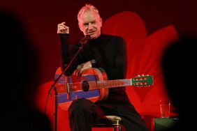 Sting performs onstage during the amfAR Palm Beach Gala 2024 on March 02, 2024 in Palm Beach, Florida. 