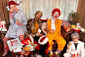 Neil Patrick Harris and David Burtka's Family Dress as Fast Food Mascots for Halloween