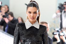 Kendall Jenner attends The 2023 Met Gala Celebrating "Karl Lagerfeld: A Line Of Beauty" at The Metropolitan Museum of Art on May 01, 2023 in New York City.