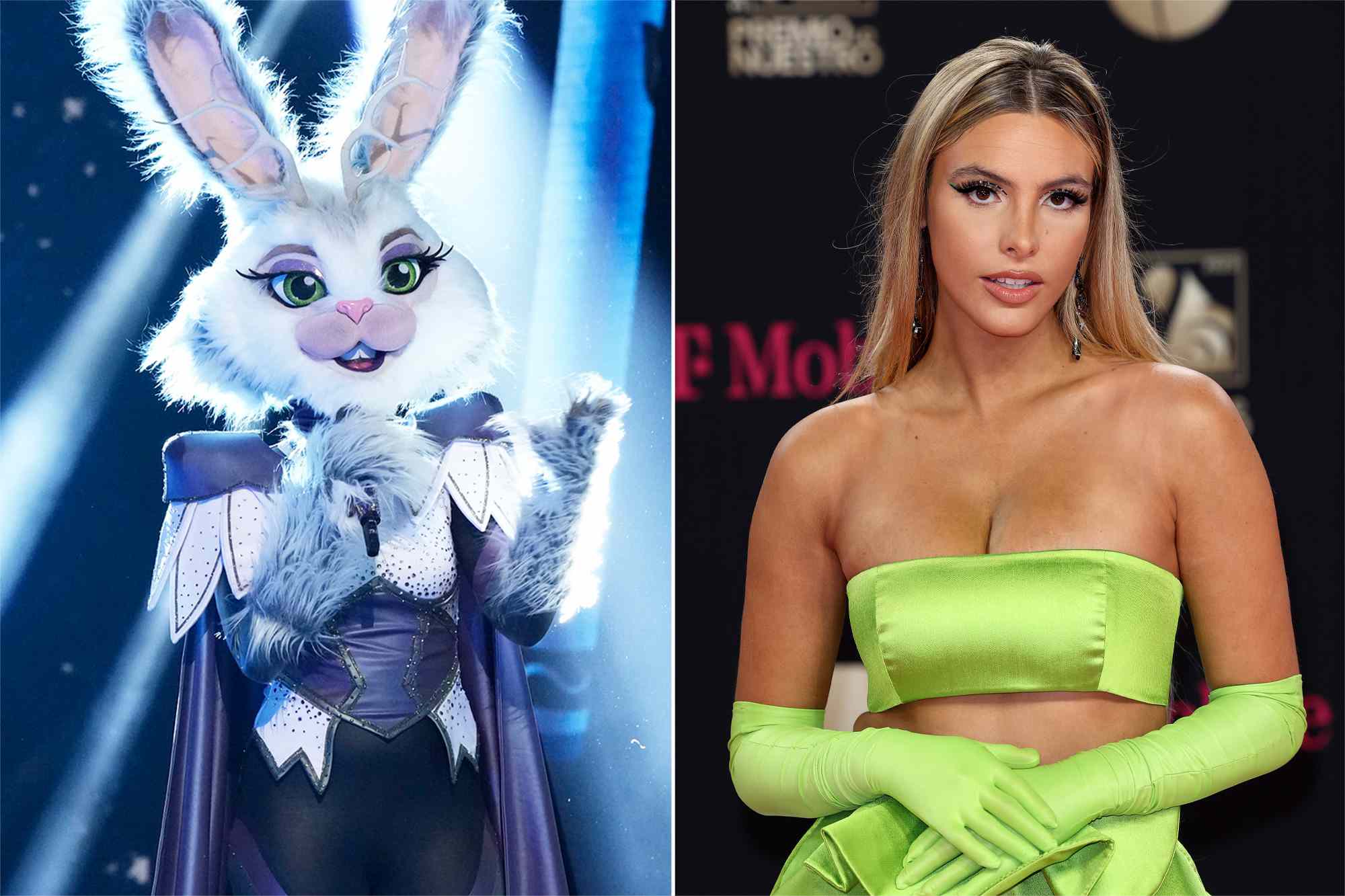 THE MASKED SINGER: Jackalope with characters from Sesame Street in the “Sesame Street Night” episode of THE MASKED SINGER airing Wednesday, March 15, Lele Pons attends Univision's 34th Edition Of Premio Lo Nuestro a la Música Latina at FTX Arena on February 24, 2022 in Miami, Florida