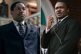 Kelvin Harrison Jr. as Martin Luther King Jr. in 'Genius'. ; David Oyelowo as Martin Luther King, Jr. in 'Selma'.