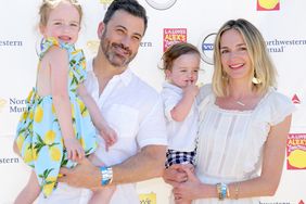 Jane Kimmel, TV host Jimmy Kimmel, Billy Kimmel and Molly McNearney attend 2018 LA Loves Alex's Lemonade at UCLA Royce Quad on September 8, 2018 in Los Angeles, California