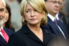 Martha Stewart exits court after the sentencing phase of her conviction on a stock-trading scandal July 16, 2004 in New York City.