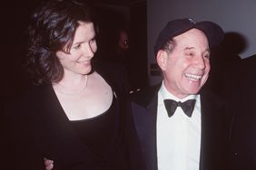 Edie Brickell and Paul Simon at the he Film Society Gala Tribute to Mike Nichols on May 3, 1999.
