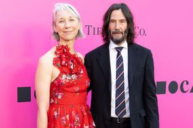 LOS ANGELES, CALIFORNIA - APRIL 15: Alexandra Grant (L) and Keanu Reeves attend the MOCA Gala 2023 at The Geffen Contemporary at MOCA on April 15, 2023 in Los Angeles, California. (Photo by Elyse Jankowski/FilmMagic)