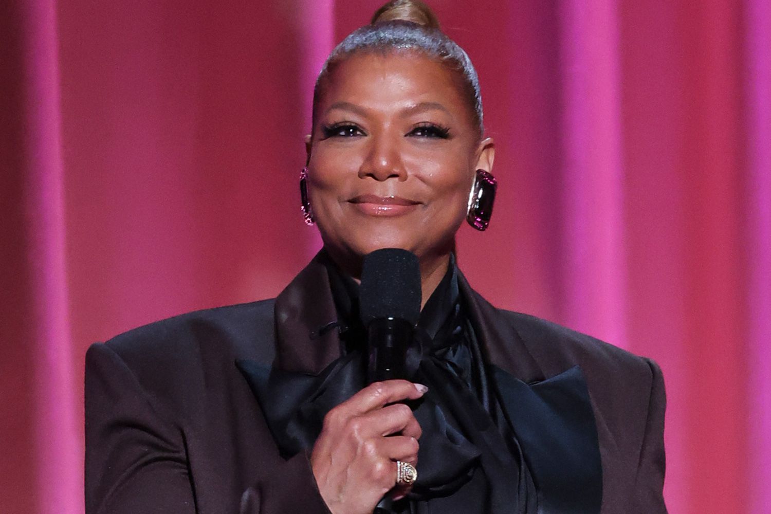 Queen Latifah at the 55th NAACP Image Awards held at The Shrine Auditorium 