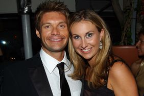 Ryan Seacrest and Meredith Seacrest during the Entertainment Tonight Emmy Party.