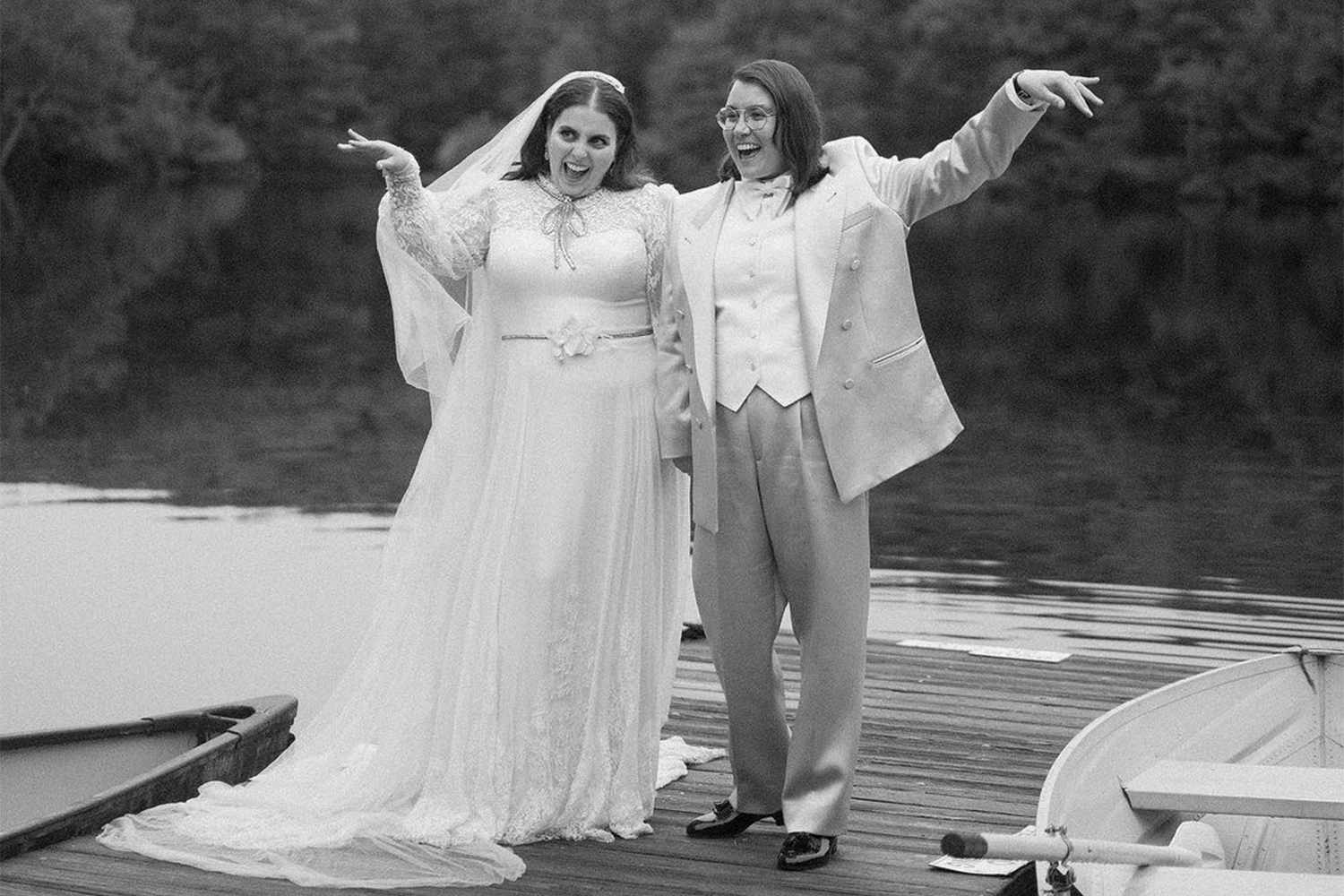 Beanie Feldstein and Bonnie-Chance Roberts wedding