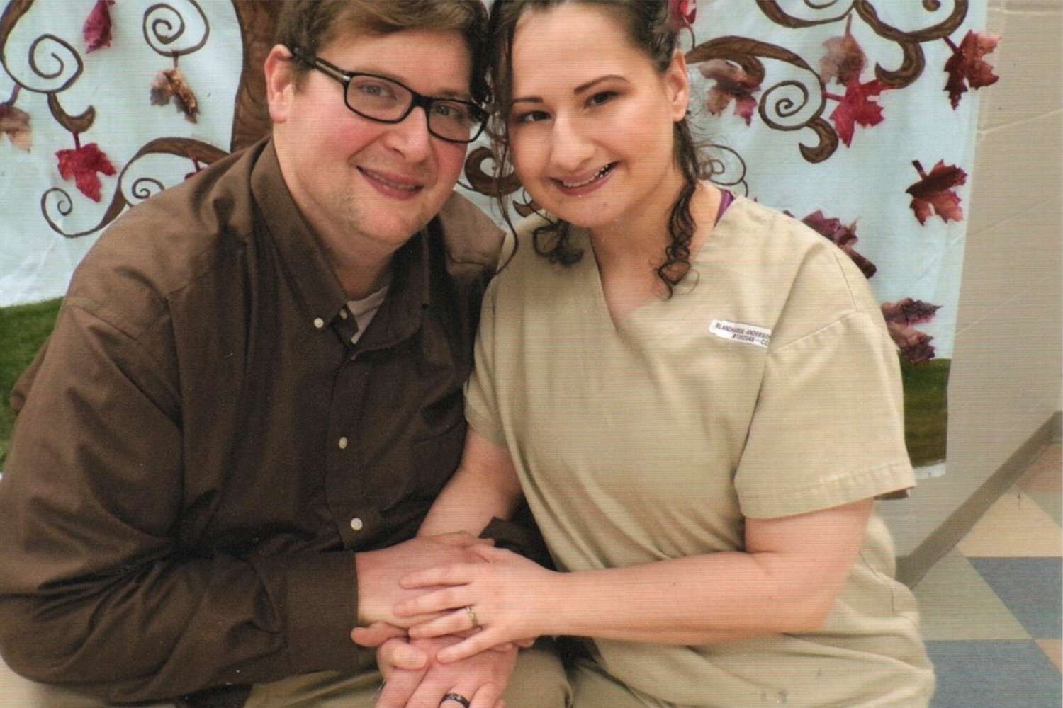 Gypsy Rose Blanchard and her husband Ryan Anderson photographed in prison on December 11, 2023.