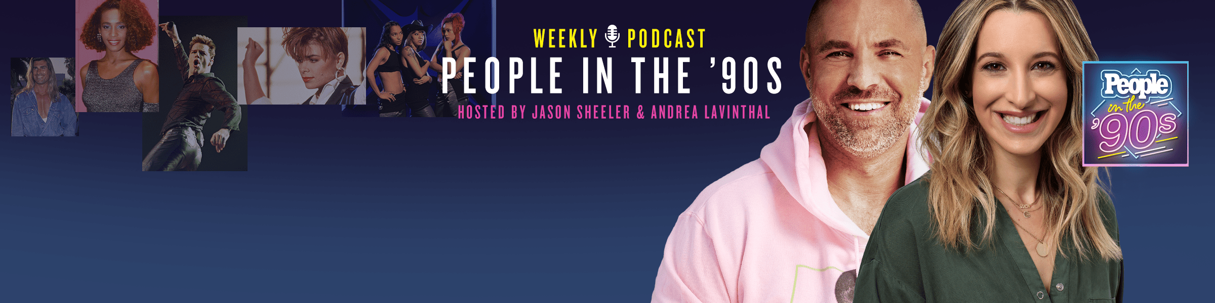 People in the 90s podcast header image