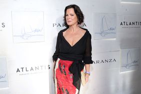 Marcia Gay Harden attends the Grand Opening of Michelin-Starred Chef Michael White's Paranza at The Cove at Atlantis Paradise Island on November 10, 2023 in Nassau, Bahamas. 