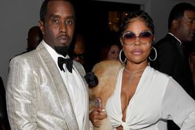 Sean Combs and Misa Hylton at Sean Combs' 50th Birthday Bash on December 14, 2019 in Los Angeles, California.