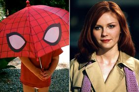 Kirsten Dunst Shares Rare Photo of Son James, 2, Holding Spider-Man Umbrella; Kirsten Dunst Spider-Man 2002