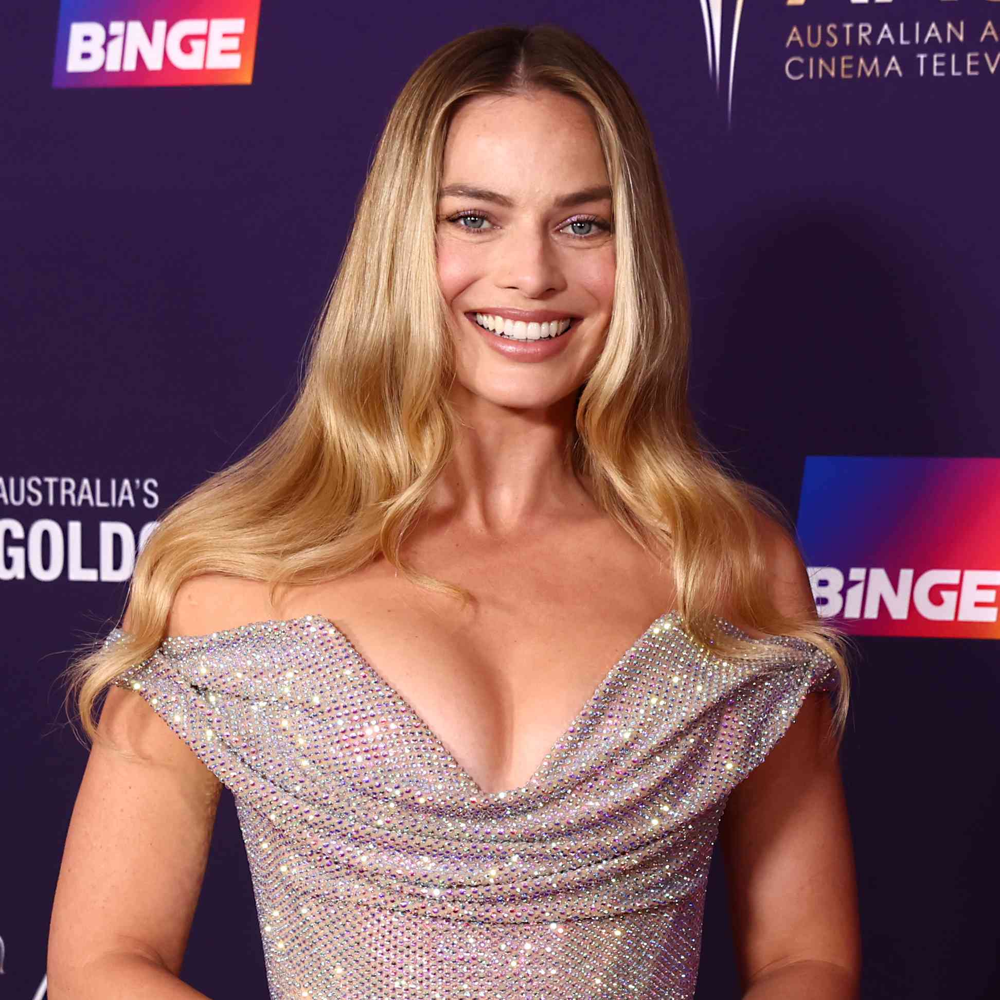 Margot Robbie attends the 2024 AACTA Awards Presented By Foxtel Group at HOTA