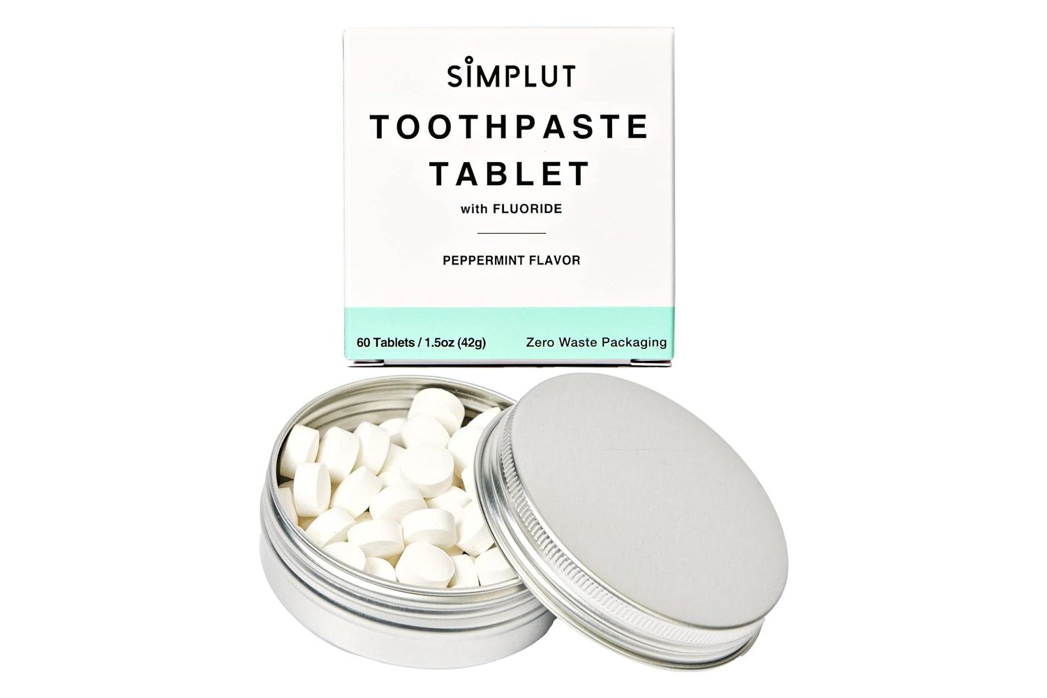 Amazon Simplut Chewable Toothpaste Tablets with Fluoride