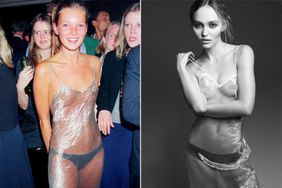 kate moss, lily rose depp