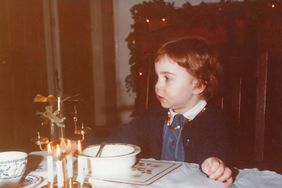 Taken during a family Christmas in 1983, the image has been released ahead of her 'Together at Christmas' Carol Service airing on Christmas Eve on ITV at 7.45pm