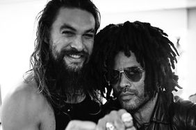 Lenny Kravitz and Jason Momoa gift each other rings - posted 10.10.18