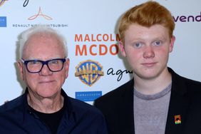 Malcolm McDowell with his sons Charlie McDowell and Beckett Taylor Mcdowell attending the Malcolm McDowell Retrospective at the Cinematheque Francaise in Paris, France on June 20, 2018. Malcolm McDowell Retrospective, Paris, France - 20 Jun 2018