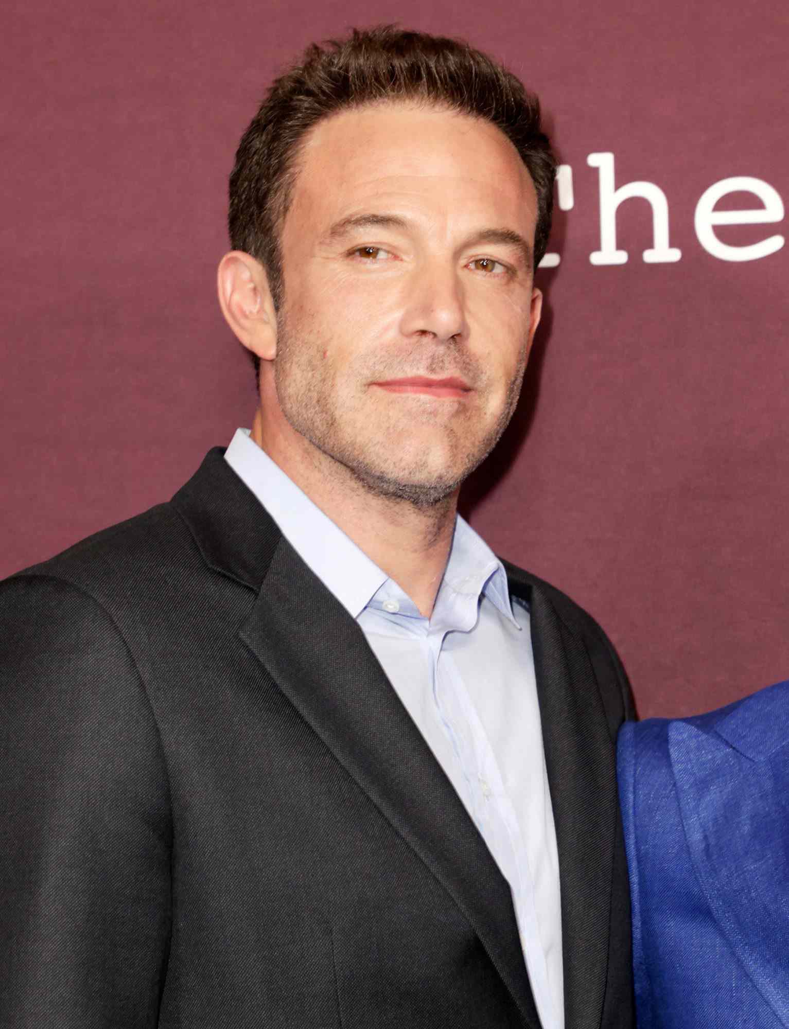 Ben Affleck attends the Los Angeles Premiere of "The Tender Bar" presented by Amazon Studios at DGA Theater Complex on October 03, 2021 in Los Angeles