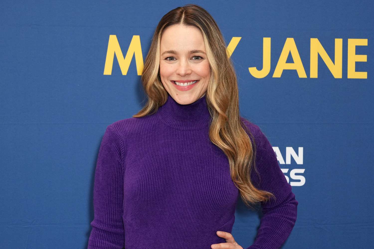 Rachel McAdams attends a photo call for the new Manhattan Theatre Club Broadway play "Mary Jane" at Manhattan Theatre Club Rehearsal Studios on March 7, 2024