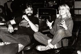 Michael McDonald With Amy in the studio