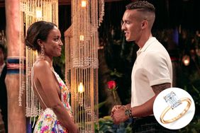 BACHELOR IN PARADISE - “803” – The cocktail party continues! As the rose ceremony approaches, the previously confident guys are realizing that holding the roses may not mean they have the advantage they expected. Once all is said and done, nine new couples begin a new day in the sun ready to move their relationships forward, but it wouldn’t be Paradise without a slew of new singles making their way to the beach! Best buds Aaron and James arrive ready to double-date their way to true love, and lovable hottie Rodney shows up with hearts in his eyes, putting the ladies’ jaws on the floor on “Bachelor in Paradise,” TUESDAY, OCT. 4 (8:00-10:00 p.m. EDT), on ABC. (ABC/Craig Sjodin) SERENE RUSSELL, BRANDON JONES