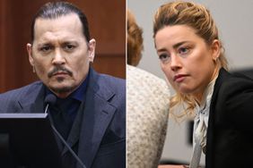 Actor Johnny Depp testifies during his defamation trial against his ex-wife Amber Heard, at the Fairfax County Circuit Courthouse in Fairfax, Virginia, April 21, 2022. - Depp is suing ex-wife Heard for libel after she wrote an op-ed piece in The Washington Post in 2018 referring to herself as a public figure representing domestic abuse. US actress Amber Heard speaks to her attorney at the Fairfax County Circuit Courthouse in Fairfax, Virginia, on April 19, 2022. - US actor Johnny Depp is suing ex-wife Heard for libel after she wrote an op-ed piece in The Washington Post in 2018 referring to herself as a public figure representing domestic abuse.