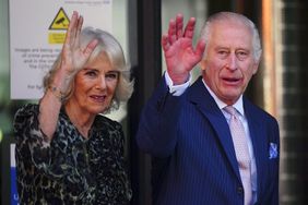 King Charles III, patron of Cancer Research UK and Macmillan Cancer Support, and Queen Camilla, arriving for a visit to University College Hospital Macmillan Cancer Centre, London