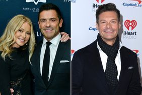 Kelly Ripa and Mark Consuelos attend the Haute Living Celebrates Kelly Ripa And The Release Of "Live Wire" ; Ryan Seacrest arrives at the KIIS FM's iHeartRadio Jingle Ball 2022