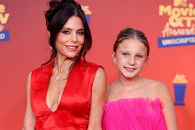 Bethenny Frankel and Bryn Hoppy attend the 2022 MTV Movie & TV Awards: UNSCRIPTED at Barker Hangar in Santa Monica, California and broadcast on June 5, 2022
