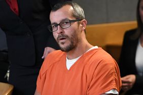 Christopher Watts sits in court for his sentencing hearing at the Weld County Courthouse on November 19, 2018 in Greeley, Colorado. Watts was sentenced to life in prison for murdering his pregnant wife, daughters.