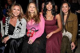 Vanessa Williams, Jillian Hervey, Sasha Fox and Melanie Hervey attend the Pamella Roland show during New York Fashion Week