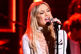 Musical guest Kate Hudson performs the Tonight Show starring Jimmy Fallon on May 2, 2024.