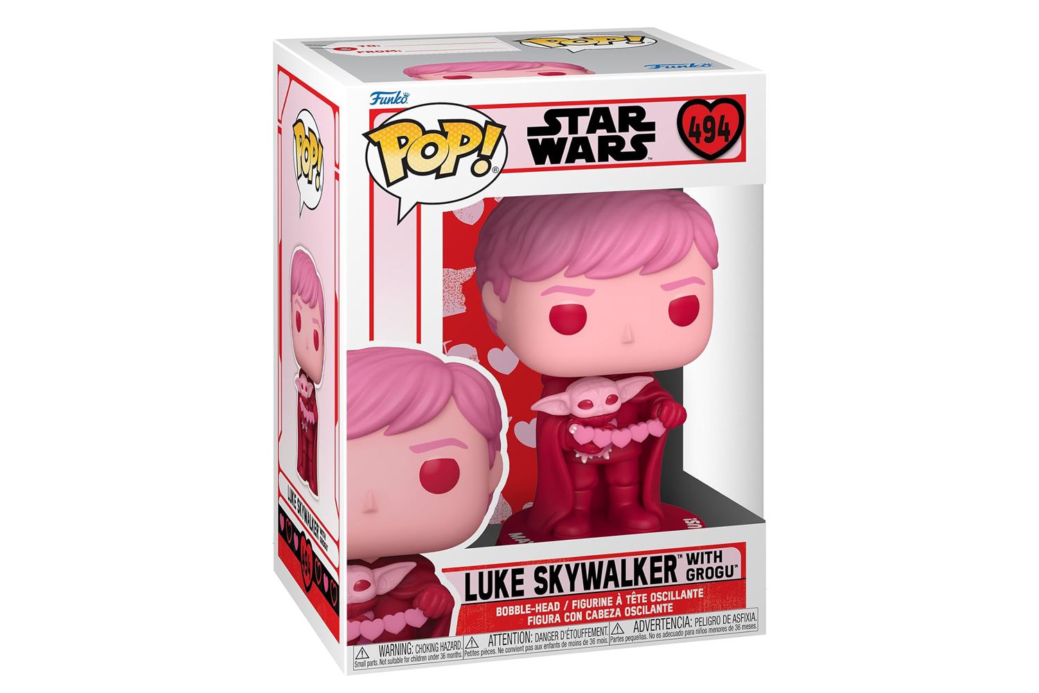 Amazon Funko Pop! Star Wars Valentine's Day Luke Skywalker