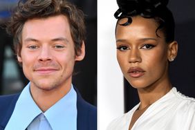 Harry Styles at the 79th Venice International Film Festival ; Taylor Russell during the 2022 American Film Institute Festival
