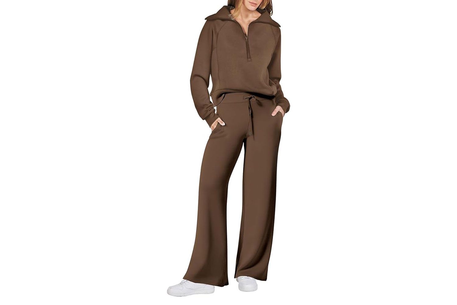 Amazon ANRABESS Women 2 Piece Outfits Sweatsuit Set