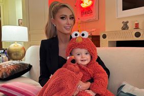 Paris Hilton Dresses Up Son Phoenix as Elmo: Baby's First Halloween