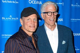 Woody Harrelson and Ted Danson attend the Oceana's 5th Annual "Rock Under The Stars" Event on August 12, 2023 in Hollywood, California.