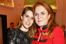Princess Beatrice and Sarah Ferguson attend The Lady Garden Gala 2022 at Claridge's Hotel on December 6, 2022 in London, England.
