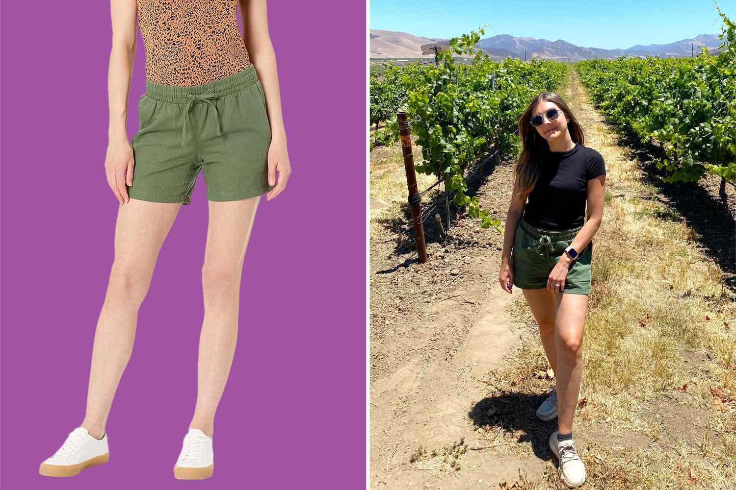 Amazon Essentials Linen Shorts Review