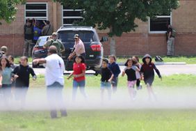 Uvalde, TX May 24, 2022 Shooting at Robb Elementary School kills 19 students and 2 teachers. Early stages outside the school. Credit: Uvalde Leader News free of charge. Contact: Meghann Garcia: mgarcia@ulnnow.com 830 278 3335