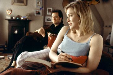 Colin Firth and Renee Zellweger in 'Bridget Jones: The Edge of Reason'.