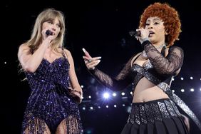 Taylor Swift and Ice Spice perform onstage during Taylor Swift | The Eras Tour
