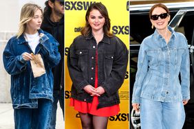 Sydney Sweeney, Selena Gomez, Julianne Moore denim jacket